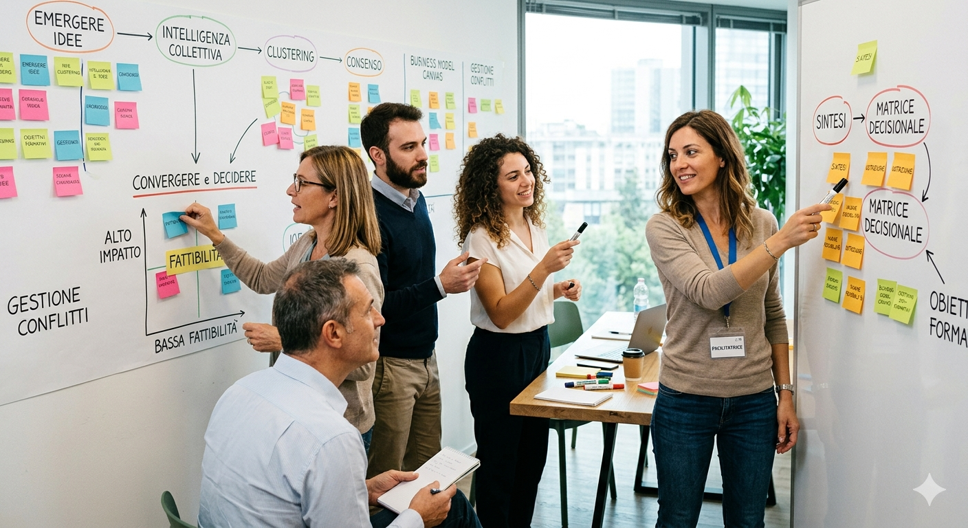 <p>LA FACILITAZIONE DEI GRUPPI DI LAVORO</p>