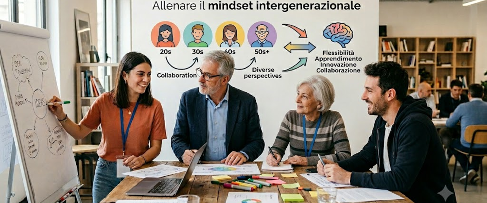 GENERAZIONI AL LAVORO Allenare il mindset intergenerazionale