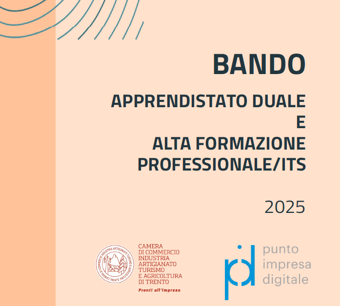 BANDO APPRENDISTATO DUALE E ALTA FORMAZIONE PROFESSIONALE/ITS